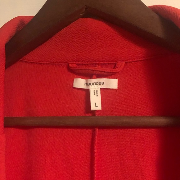 Chico's Red Blazer - Picture 2 of 4